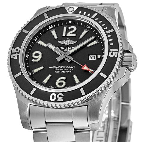 breitling super ocean date watch|breitling watch superocean automatic 44.